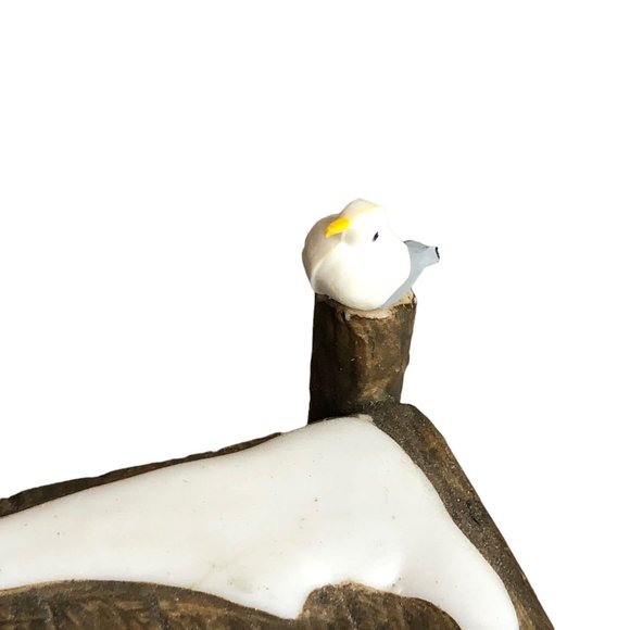 Pacific Rim Christmas Villag Accessor Boardwalk Dock Sea Captain Seagull Barrels - Picture 5 of 16